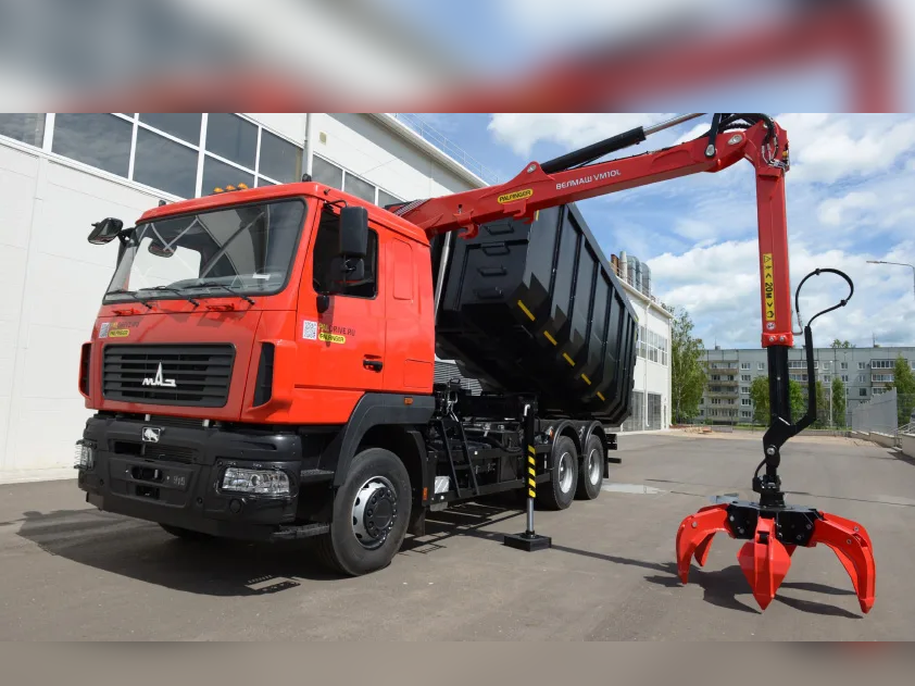 Ломовоз ВЕЛМАШ VM10L74M на шасси МАЗ 6312С5-8575-012